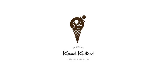 Kernel Kustard Logo thiet ke logo nha hang